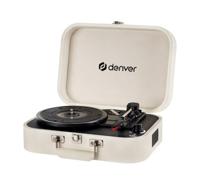 Denver VPL-130 USB-platenspeler Crème-wit - thumbnail