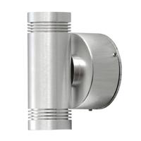 KonstSmide Led wandspotMonza 2x1w - 3000K 12,5cm metaalgrijs - 7929-310 - thumbnail