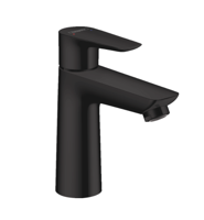 Wastafelmengkraan Talis E HansGrohe 110 Eengreeps Zonder Afvoer Mat Zwart - thumbnail
