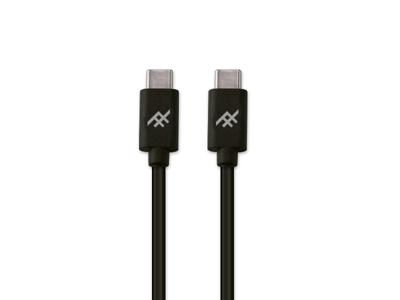iFrogz unieke Sync USB type C naar USB type C kabel - 1.8 m zwart