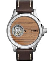 Horlogeband Fossil ME3113 Leder Bruin 22mm - thumbnail