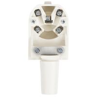 Xavax Geaarde Stekker 5-polig Haaks Opnieuw Aansluitbaar 400V/16A - thumbnail