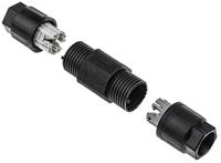 Phoenix Contact 1642153 Ronde connector Aansluitclip Totaal aantal polen: 4 Serie (ronde connectoren): QUICKON 1 stuk(s) - thumbnail