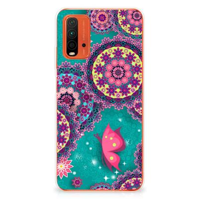 Xiaomi Poco M3 | Hoesje maken | Cirkels en Vlinders