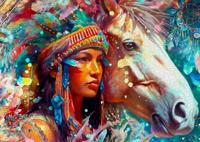 Wild Spirit Puzzel 1000 Stukjes - thumbnail