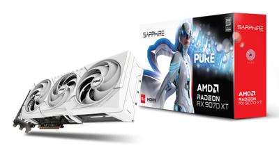 SAPPHIRE - Grafische kaart - PURE AMD RADEON RX 9070 XT GAMING OC - 16 GB - Dubbele HDMI / Dubbele DP