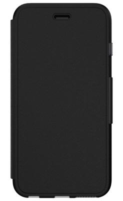 Tech21 Impact Shield Self Heal displaybeschermfolie zelfherstellend resistent slagvast stootvast voor Samsung LG G5 - transparant, Evo Wallet, iPhone 6 Plus / 6S Plus, zwart
