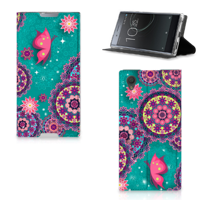 Sony Xperia L1 | Bookcase | Cirkels en Vlinders