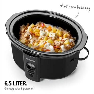 Brabantia BBEK1083MB Slowcooker Zwart Brabantia BBEK1083MB Slowcooker Zwart