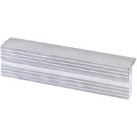 Heuer Beschermbek voor bankschroef | voor bekbreedte 140 mm | ribbelprofiel | aluminium | 1 paar - 110140 110140 - thumbnail