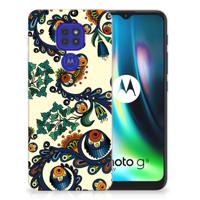 Siliconen Hoesje Motorola Moto G9 Play | E7 Plus Barok Flower - thumbnail