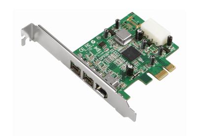 Dawicontrol DC-FW800 FireWire PCI Adapter Dawicontrol DC-FW800 FireWire PCI Adapter