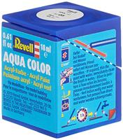 Revell 36105 Aqua Color verf Wit (mat) Kleurcode: 05 RAL-kleurcode: 9001 Doos 18 ml - thumbnail
