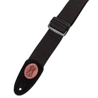 Levys Leathers MSSC8-BLK katoenen gitaarband, zwart - thumbnail