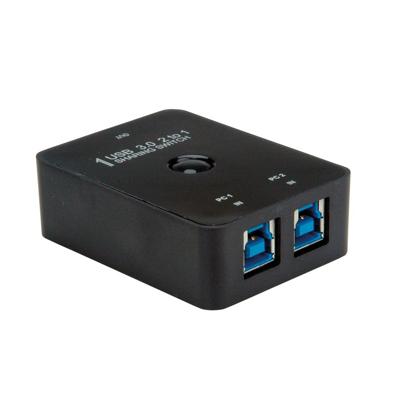 VALUE Handmatige USB 3.2 Gen 1 Switch, 2 Poorts VALUE Handmatige USB 3.2 Gen 1 Switch, 2 Poorts