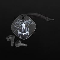 Draadloze oordopjes - Konix - Wednesday - Smartphones en tablets - 6 uur batterijduur + 22 uur oplaadcase - IPX4 waterbestendigheid - Zwart - thumbnail