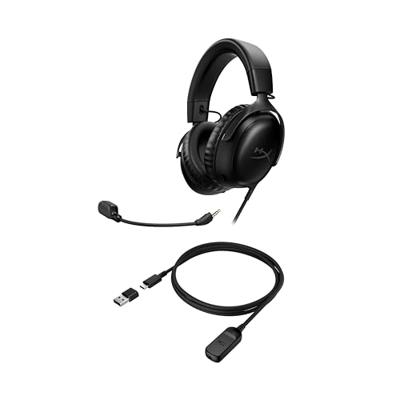 HyperX Cloud III BLK GAM Over Ear headset Kabel Stereo Zwart Gamen