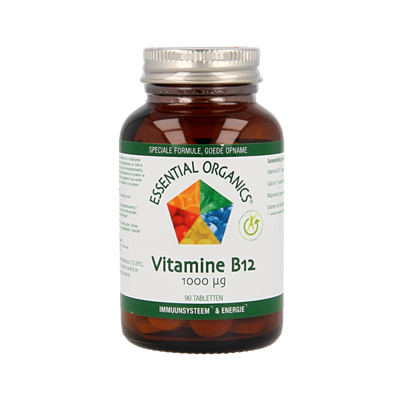 Essential Organics Vitamine B12 1000mcg Tabletten Essential Organics Vitamine B12 1000mcg Tabletten