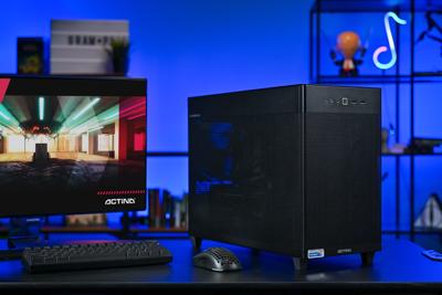 Actina 5901443431862 PC Intel Core Ultra 7 265KF 32 GB DDR5-SDRAM 1 TB SSD NVIDIA GeForce RTX 5070 Windows 11 Home Mini Tower Zwart