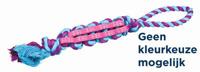 Trixie Denta Fun natuurlijk rubber gedraaide stokkentouw voor hond, 37 cm - thumbnail