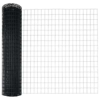 Euro Hek Grijs 1 x 25 m PVC-gecoat ijzer - thumbnail