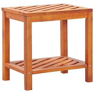 VidaXL Bijzettafel 45x33x45 cm massief acaciahout VidaXL Bijzettafel 45x33x45 cm massief acaciahout