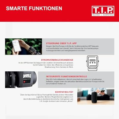 T.I.P. - Technische Industrie Produkte SmartGarden 3500 KF Tuinpomp 3300 l/h 46 m