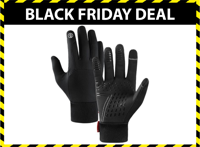 FlinQ Premium Handschoenen - Zwart - L - Water en Winddicht - thumbnail