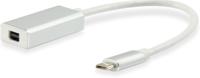 Equip 133457 usb type c male to mini displayport female adapter, 15cm - thumbnail