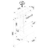 Neomounts CPU-D250BLACK houder - thumbnail