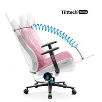 DIABLO X-GAMER gamestoel roze en wit - thumbnail