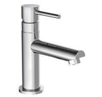 LAURANA koudwaterkraan wastafel, chroom keramische schijven geluidsarme, verwisselbare 25 mm-cartouche mousseur KIWA-gekeurd metalen greep garantie: 5 jaar - thumbnail