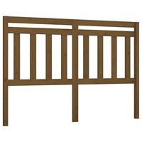 Hoofdbord 166x4x100 cm massief grenenhout honingbruin - thumbnail