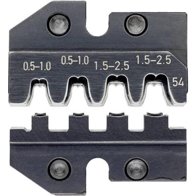 Knipex 97 49 54 97 49 54 Krimpinzetstuk Modulaire stekkers 0.5 tot 2.5 mm² Geschikt voor merk Knipex 97 43 200, 97 43 E, 97 43 E AUS, 97 43 E UK, 97 43 E US