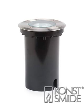 Grond spot rond RVS GU-10 7606-000