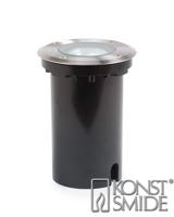 Konstsmide 7606-000 Vloerinbouwlamp, Buitenlamp (inbouw) GU10 7 W RVS - thumbnail