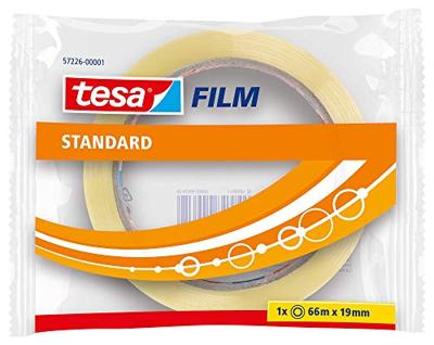 tesa 57226-00001-02 Plakband tesafilm Transparant (l x b) 66 m x 19 mm 1 stuk(s) tesa 57226-00001-02 Plakband tesafilm Transparant (l x b) 66 m x 19 mm 1 stuk(s)