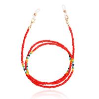 Deja Jewels Rood Bohemian Koord voor Zonnebril of Leesbril - thumbnail