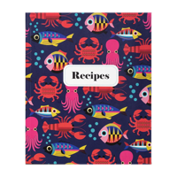 Kitsch Kitchen Receptenboek Sealife - thumbnail