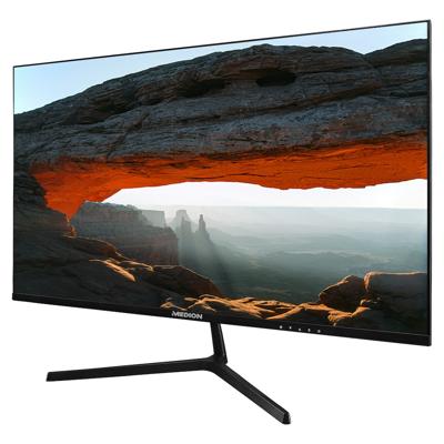 MEDION P52218 (MD 20150) 54,6 cm (22 inch) Full HD breedbeeldmonitor (FHD, 16:9, HDMI, VGA, antiflikkering, antiverblinding, antiblauwlicht, meertalig menu) zwart