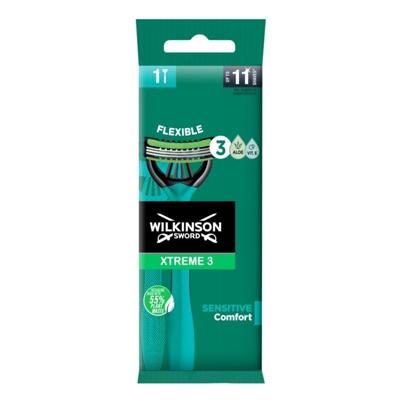 Wilkinson Xtreme III sensitive mesje 1 Stuks Wilkinson Xtreme III sensitive mesje 1 Stuks