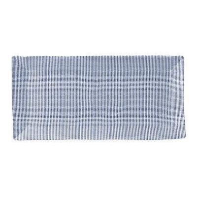 Royal Doulton Pacific Dots Serveerbord porselein 39 x 13 cm blauw Royal Doulton Pacific Dots Serveerbord porselein 39 x 13 cm blauw
