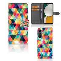 Samsung Galaxy A34 | Telefoon Hoesje | Geruit | Portemonnee hoesje - thumbnail