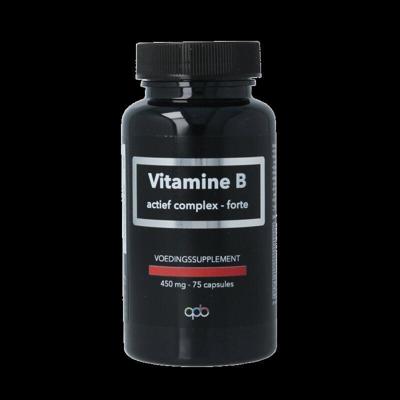 APB Holland Vitamine B complex actief forte 450mg 75 Capsules