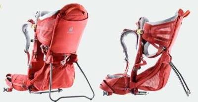 Deuter Kid Comfort Active SL Babydraagzak/rugzak Polyamide Rood