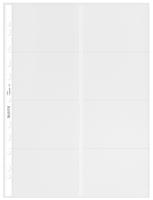 Showtas leitz premium visitekrt pp a4 glashelder | 10 stuks - thumbnail