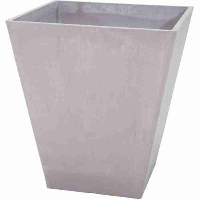 Pot - MEGA COLLECTIES - Ecostone Vierkant - 41 x 45 cm - Taupe