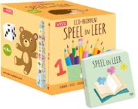 Rebo Publishers Stapeltoren eco-blokken speel en leer + boek - thumbnail