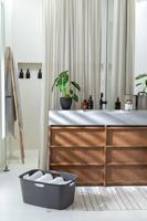 Curver Softex wasmand 45 liter antraciet - thumbnail