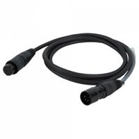 DAP FLR75 IP65 XLR DMX kabel 5-polig 1,5 m - thumbnail